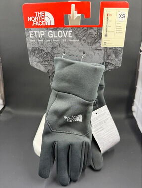 The North Face Etip Glove Asphalt Grey XS Touchscreen UR Powered